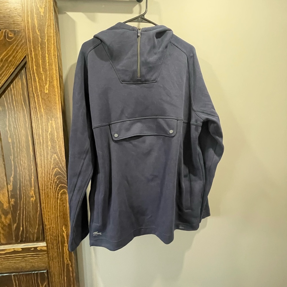 Men’s XL Lacoste Navy Blue hooded pullover